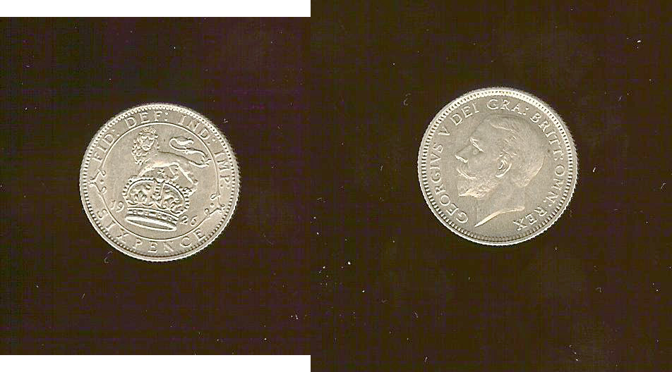 ROYAUME-UNI 6 Pence Georges V 1926 SPL